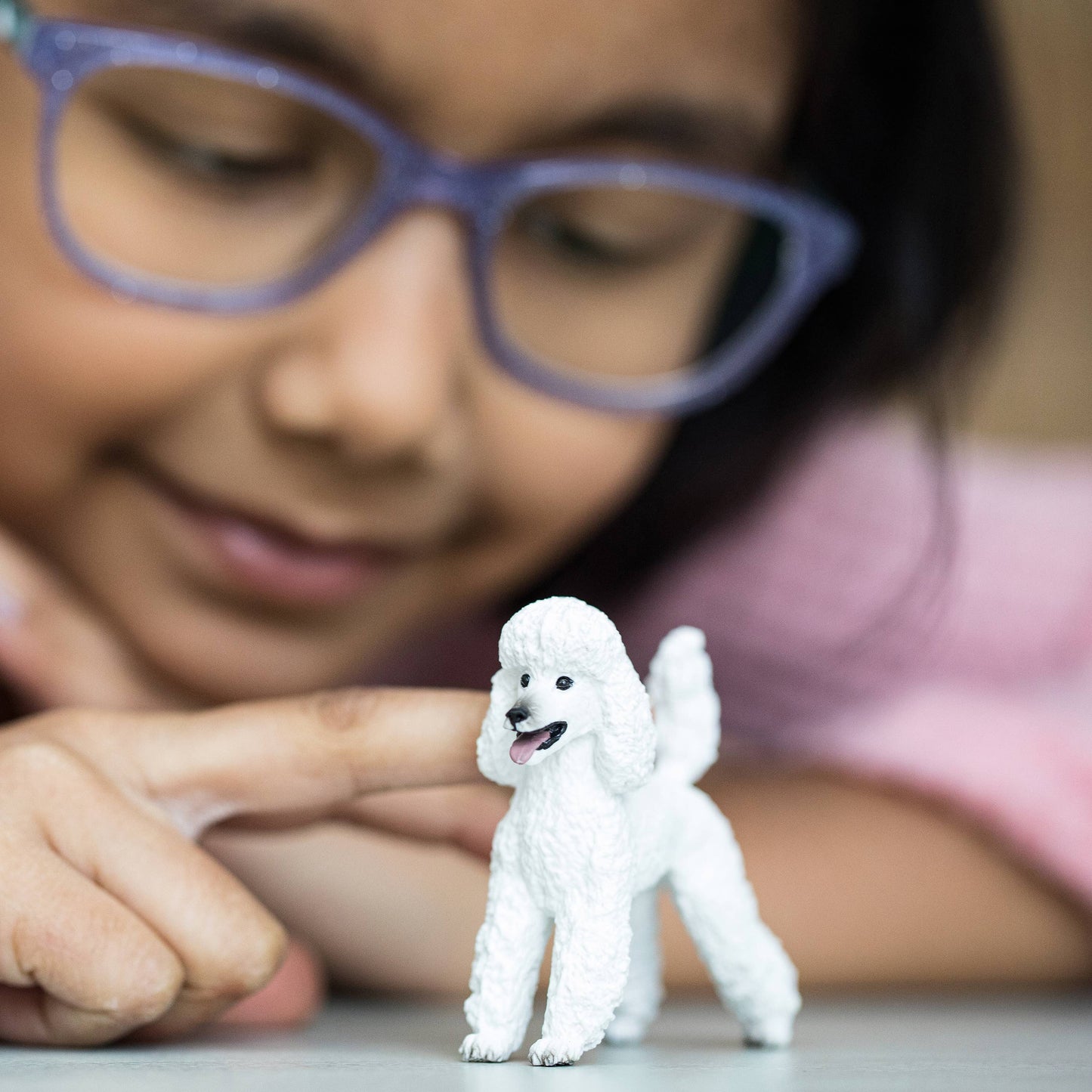 Poodle Farm Dog Animal Toy