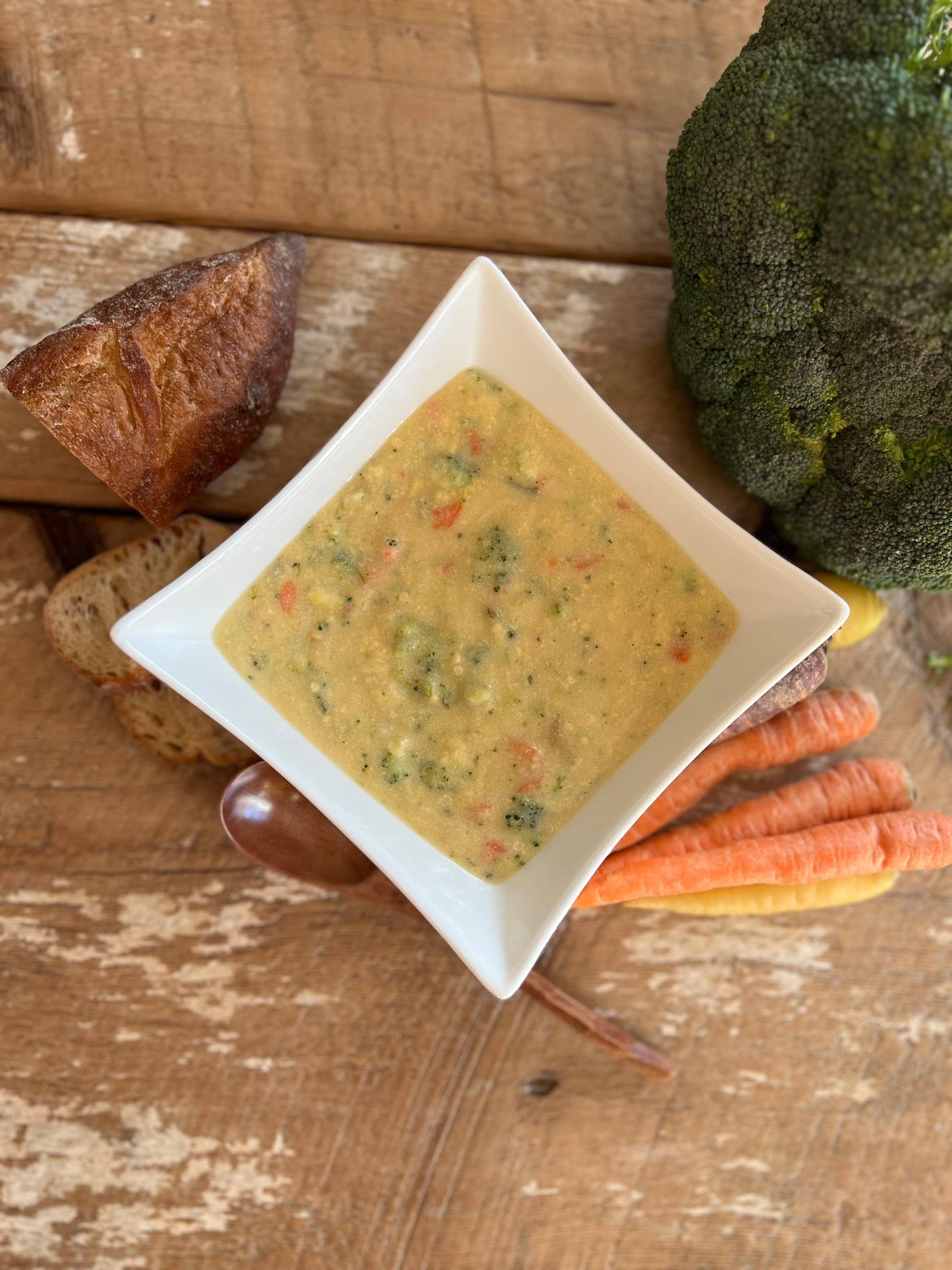 Creamy Broccoli Cheddar Shelf-Stable Dry Soup