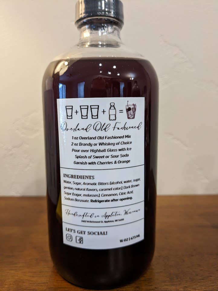 Overland Old Fashioned Mix (16 oz)