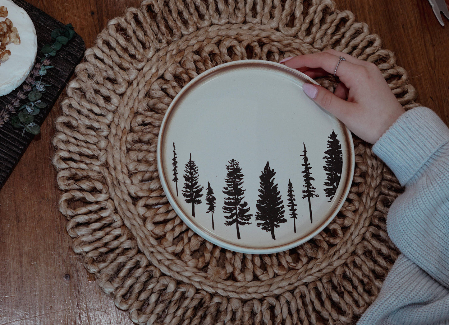 Evergreen Tree Plate