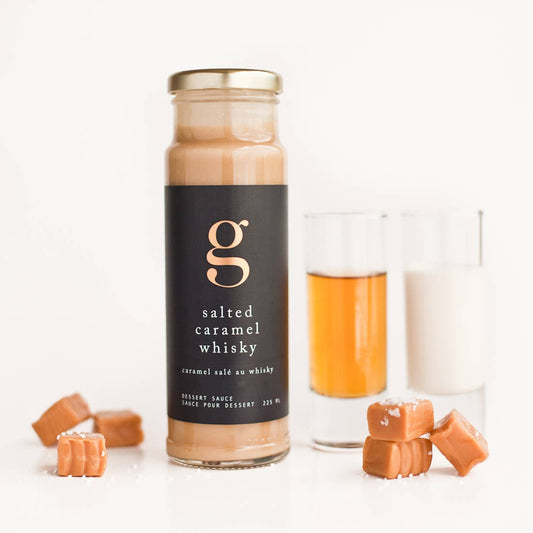 Salted Caramel Whisky Sauce | Luxe Dessert Drizzle