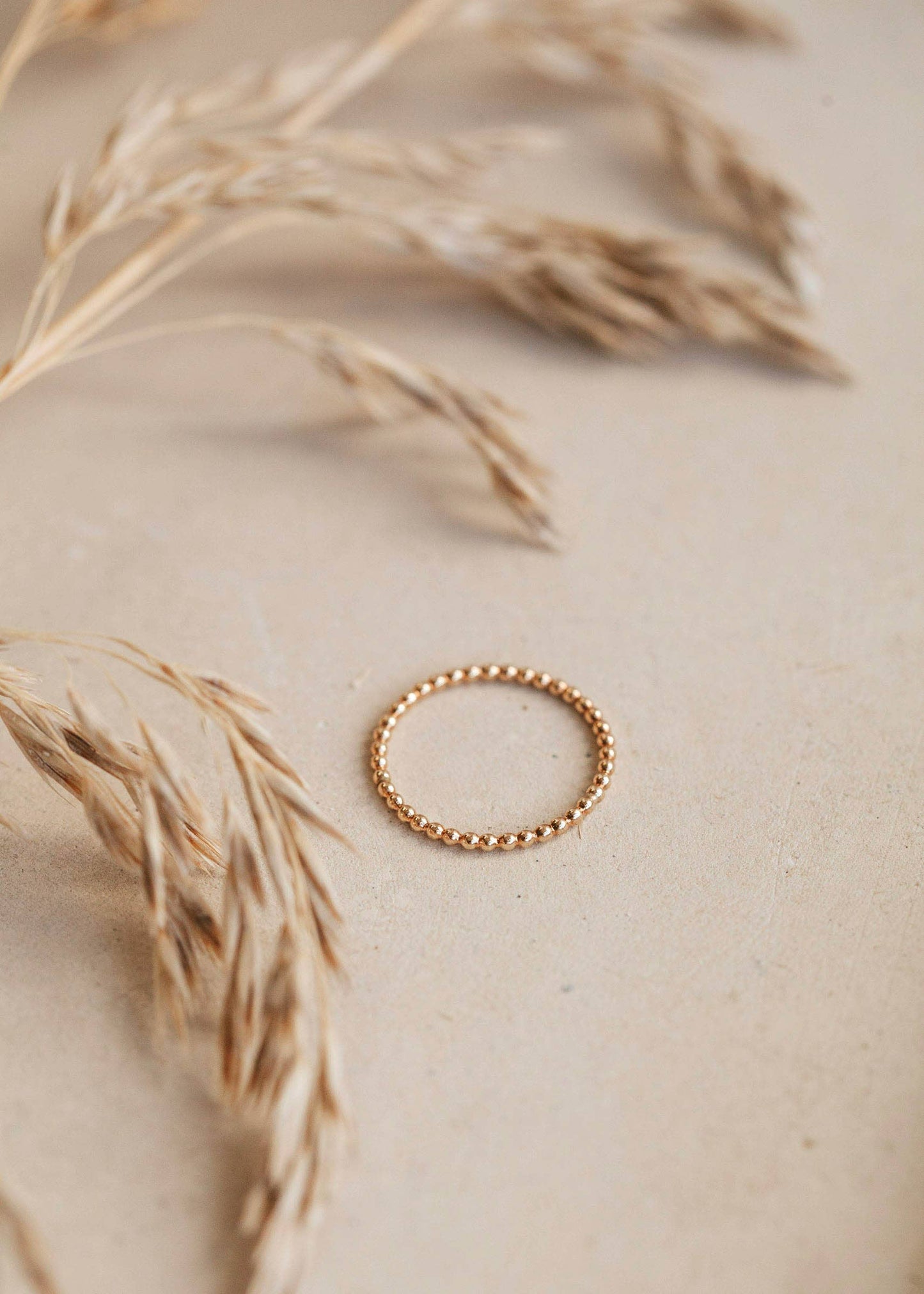 Beaded Ring | Sterling Silver