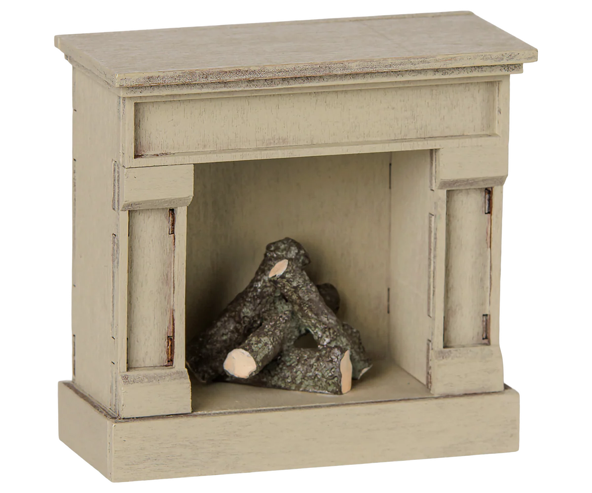Fireplace, Mouse - Off white