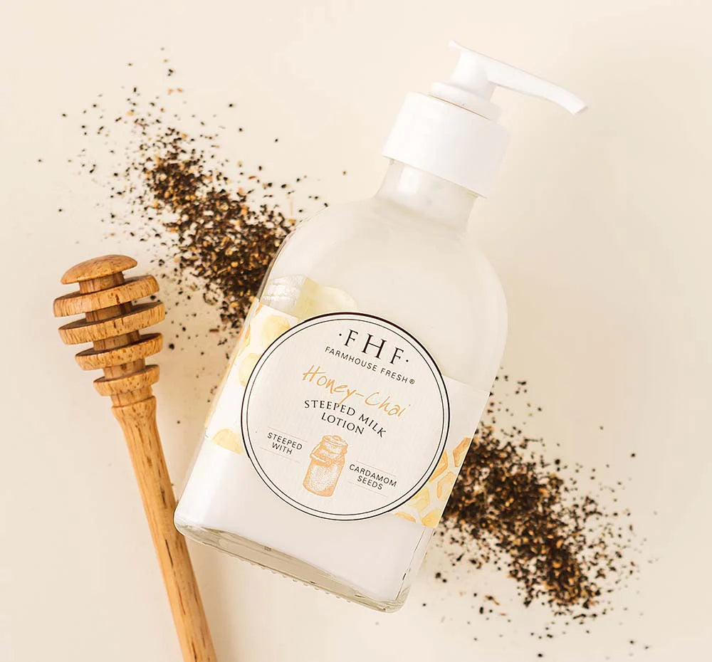 Honey-Chai Steeped Milk Lotion Pump Top
