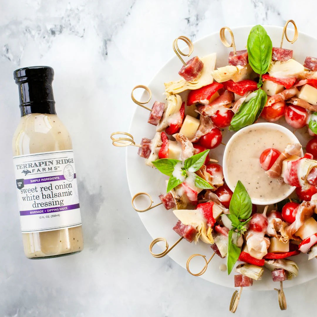 Sweet Red Onion White Balsamic Dressing
