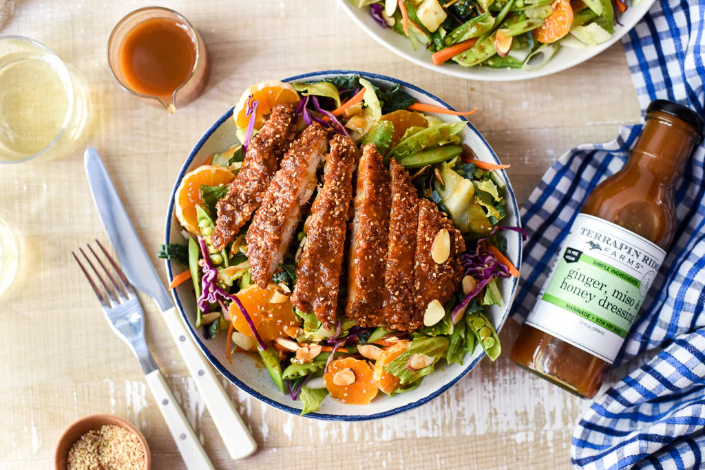 Ginger, Miso and Honey Salad Dressing