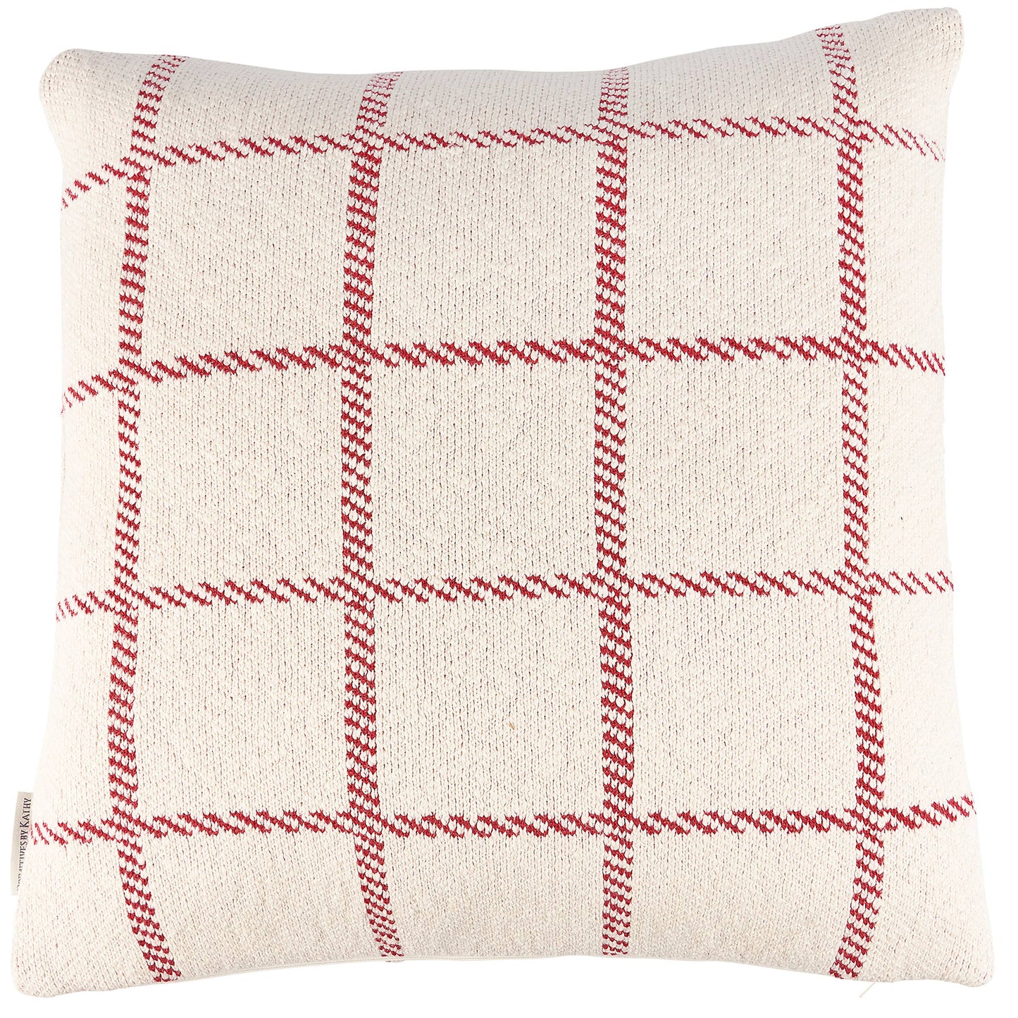 Open Gingham Pillow