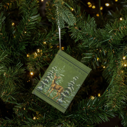 Fawns in the Wild Ornament