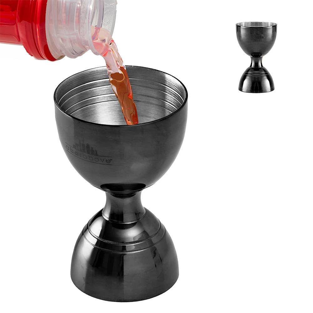 Bell Jigger, 2 ounce Black