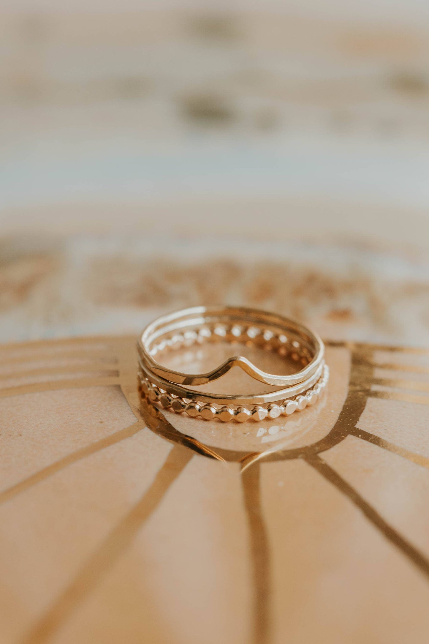 Valley Trio | 14kt Gold Fill