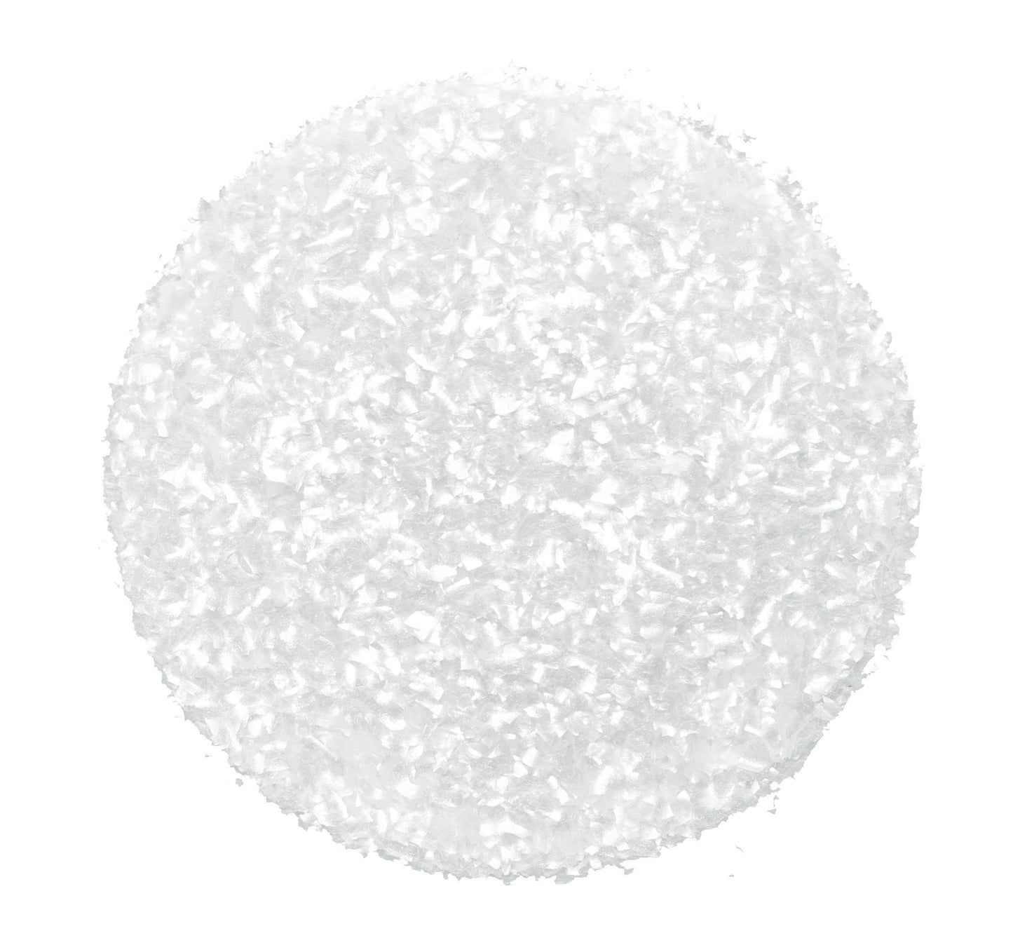Diamond White Edible Glitter Sprinkles, 0.75 Oz.