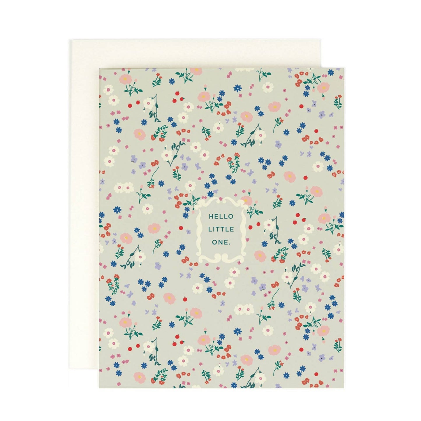 Hello Little One Greeting Card