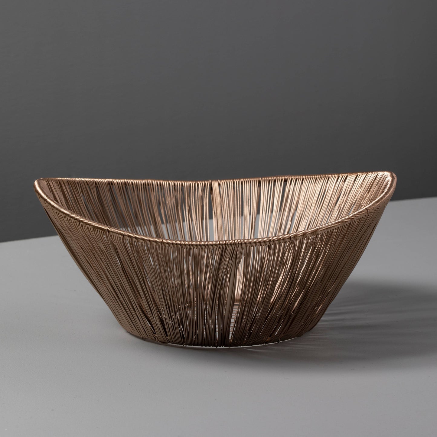 Rosé Rhythm Wire Basket