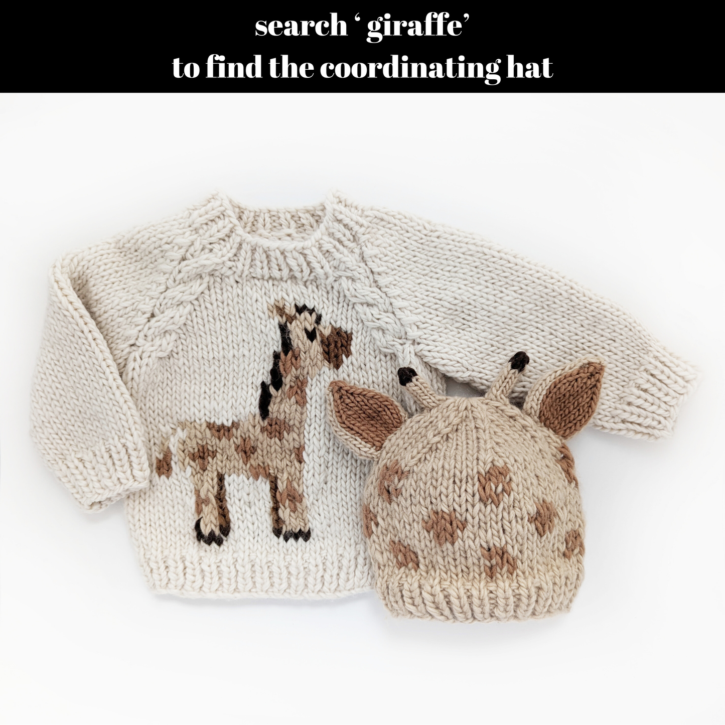 Giraffe Sweater for Baby & Toddler