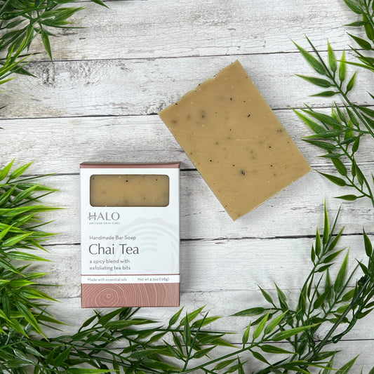 Chai Tea Bar Soap | Exfoliating Scrubby Soap | Fall Holiday