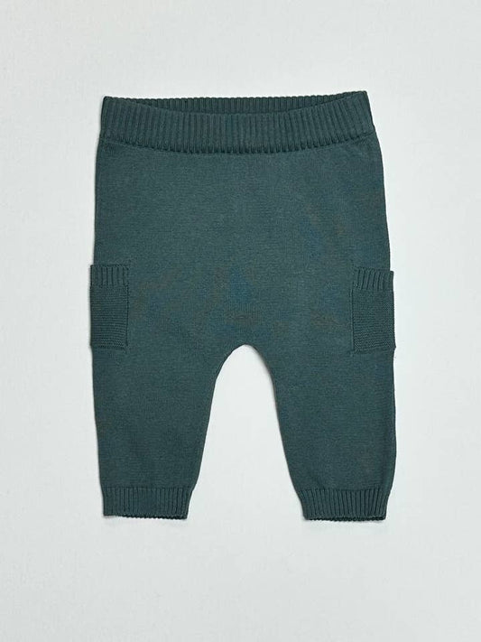 Baby Side Pocket Sweater Knit Pants (Organic Cotton)