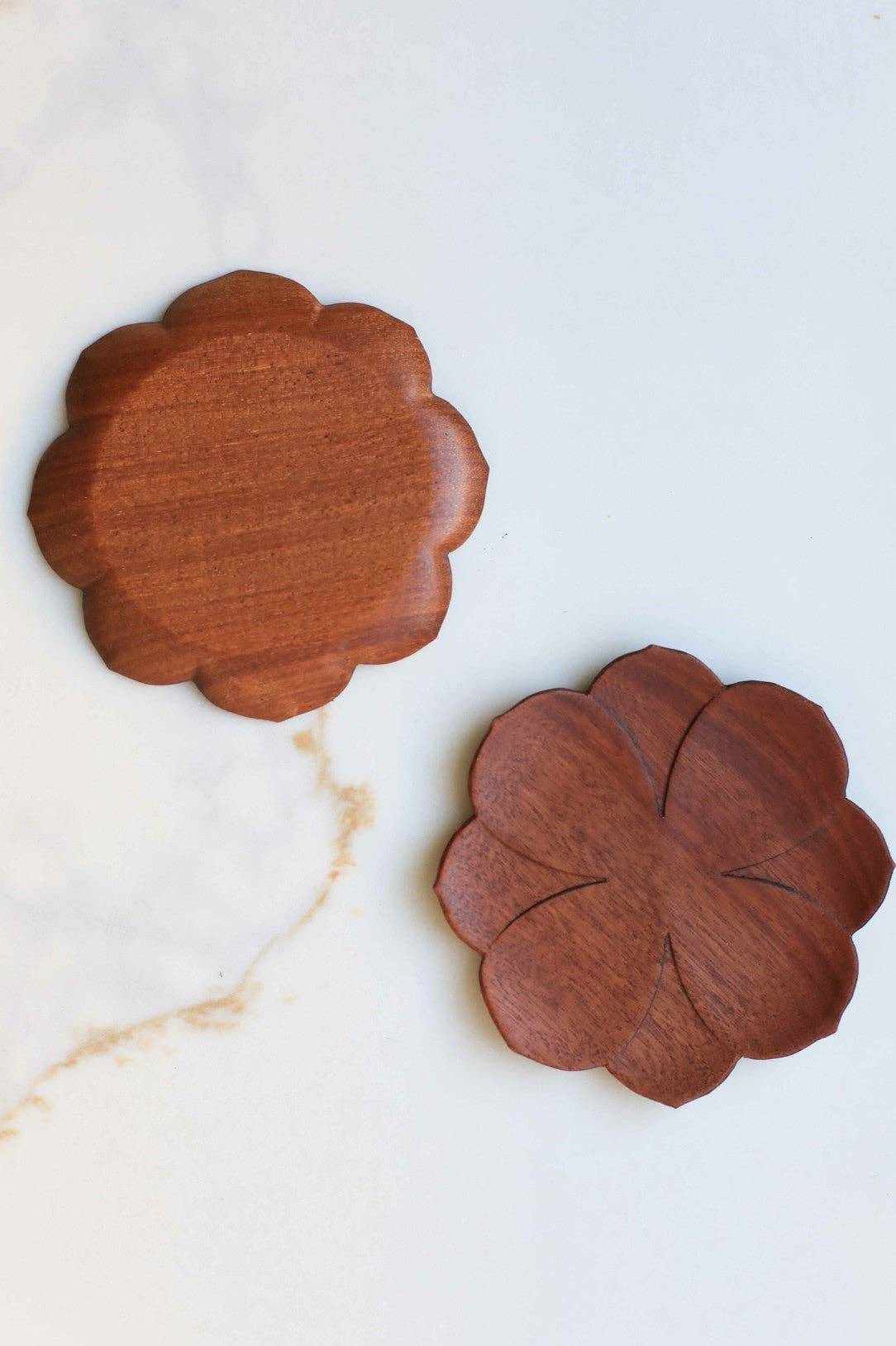 Lotus Wood Coaster
