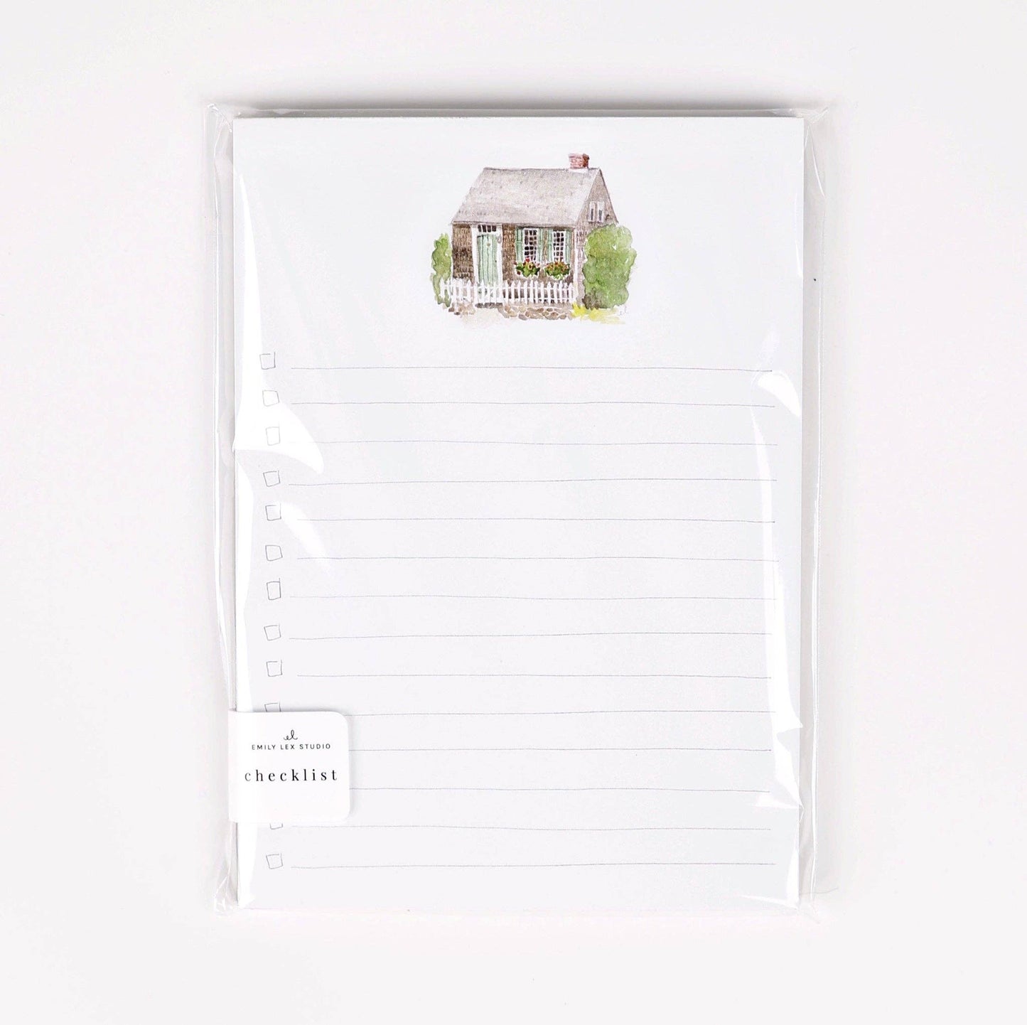 Cottage Checklist notepad