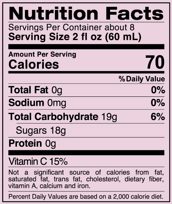 Grapefruit Honey Cocktail Mixer