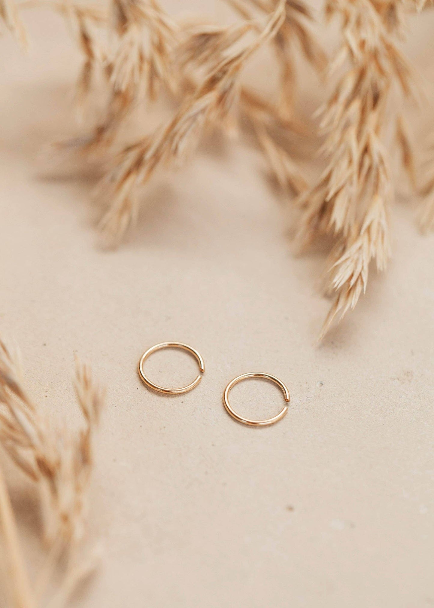 Tiny Hoops | 14kt Gold Fill / 9mm