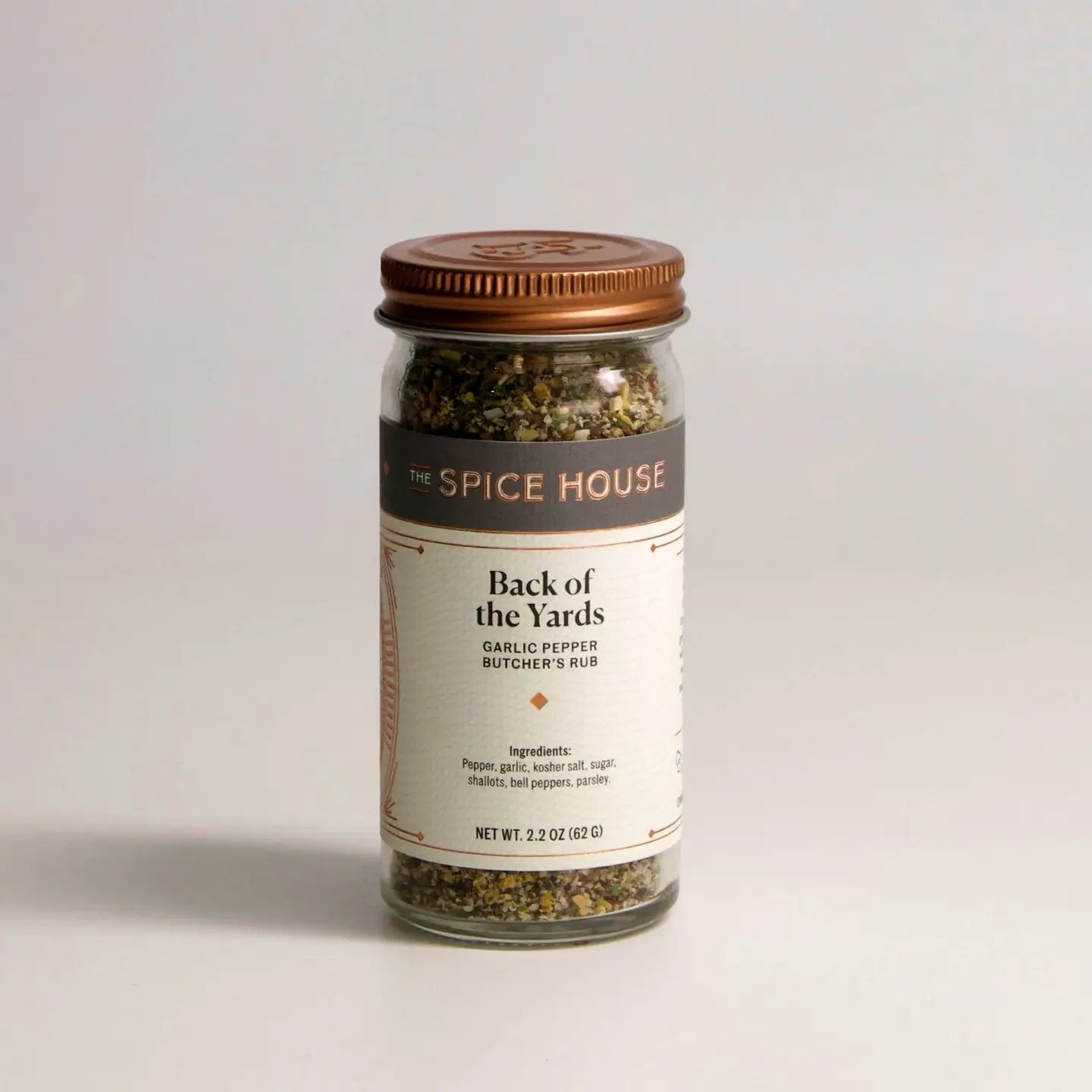 Back of the Yards Garlic Pepper: Jar, 1/2 Cup, 2.5 oz.
