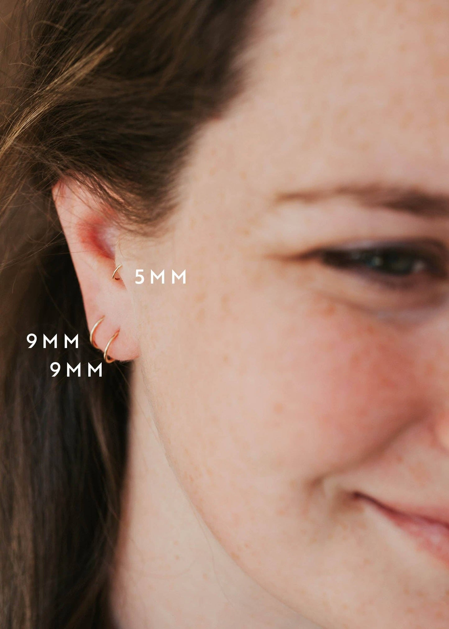 Tiny Hoops | 14kt Gold Fill / 9mm