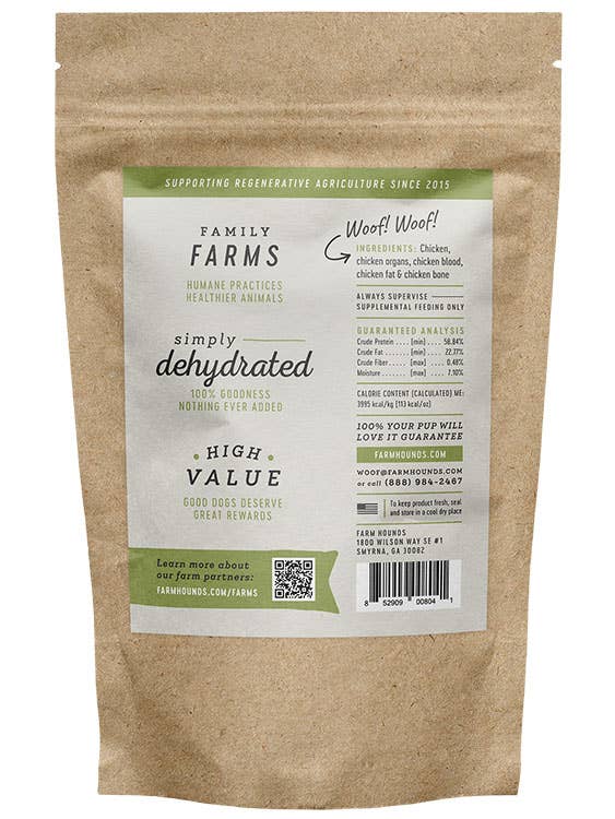 Dog Chicken Strips: 4.5oz