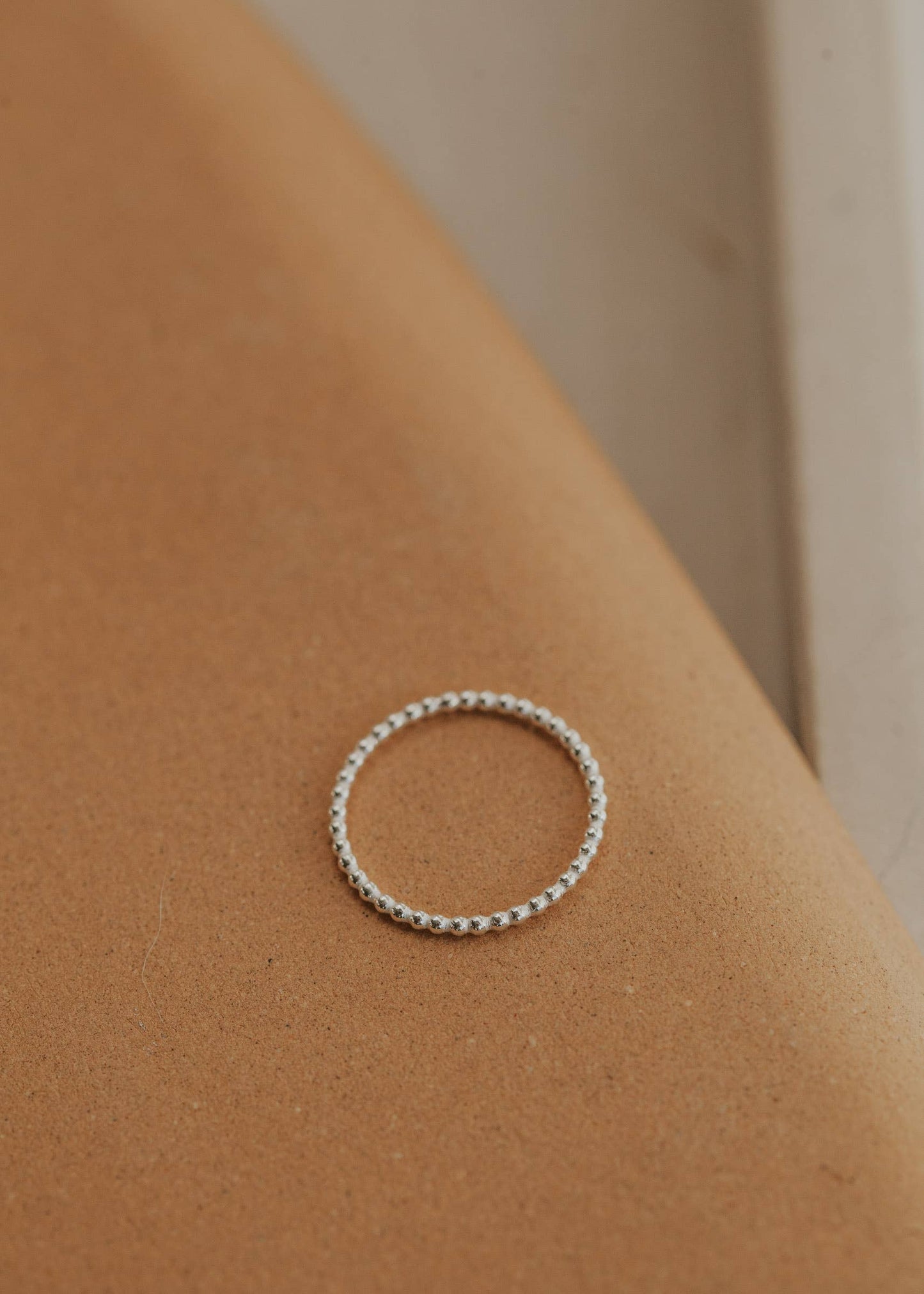 Beaded Ring | Sterling Silver