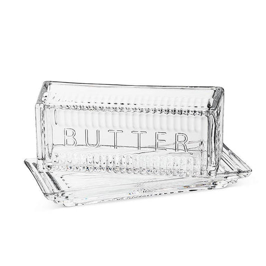 Quarter Lb Butter Dish w/Cover-7"L