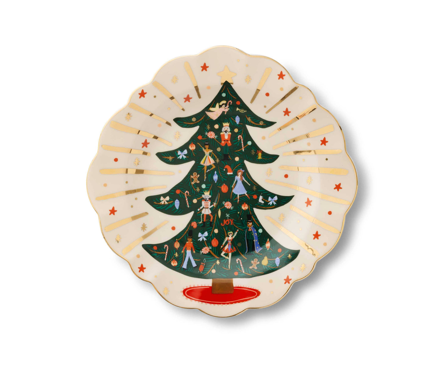 Nutcracker Porcelain Dessert Plates