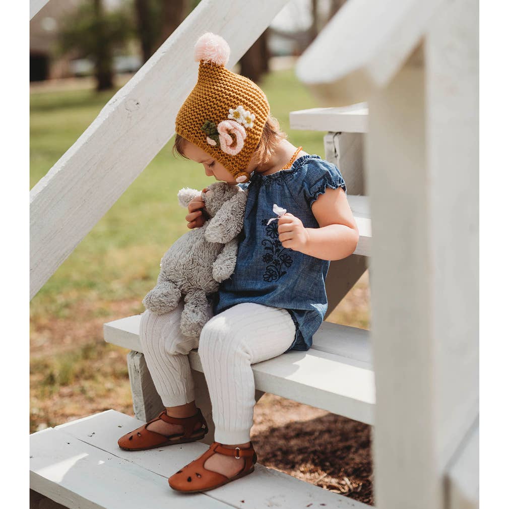 Gold Poppy Bonnet Baby & Kids