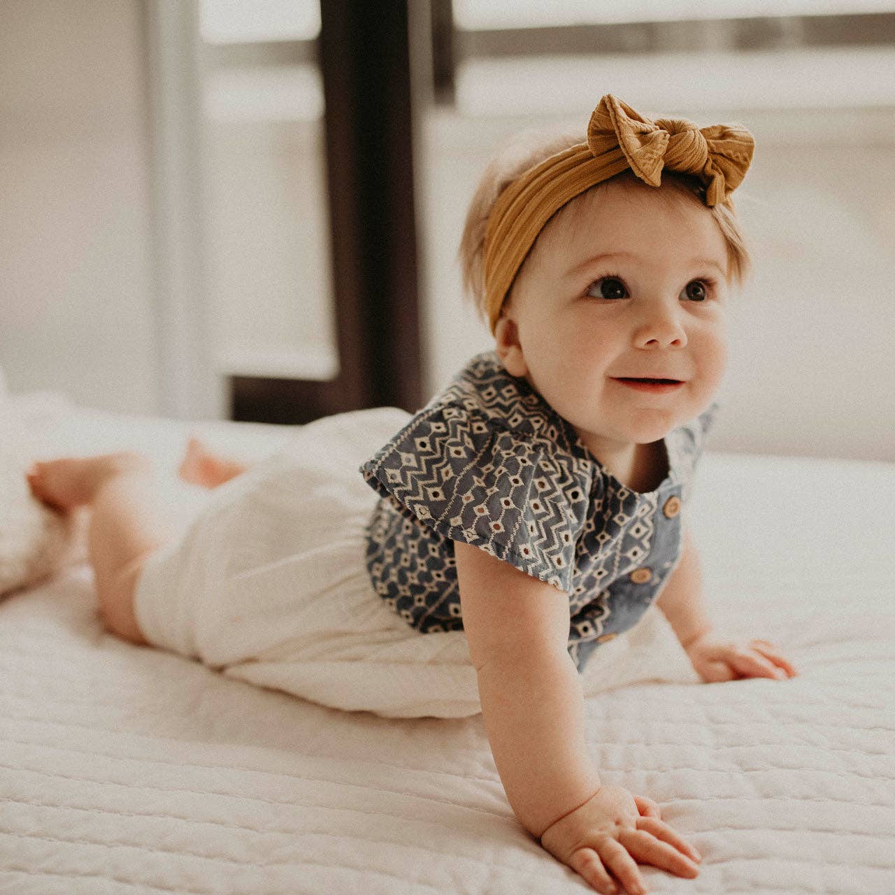 Matilda Baby Headbands- Cable Knit Knotted Headbands