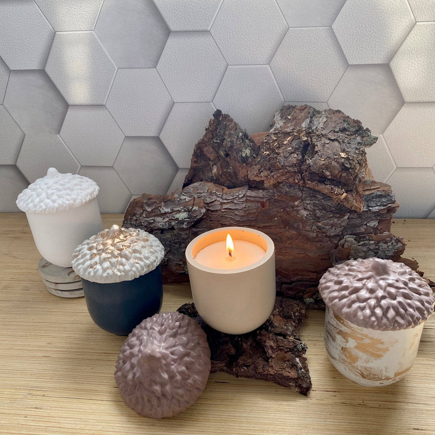 Acorn Jar Candle