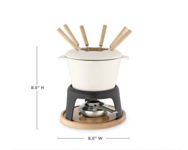 Cast Iron Fondue Set