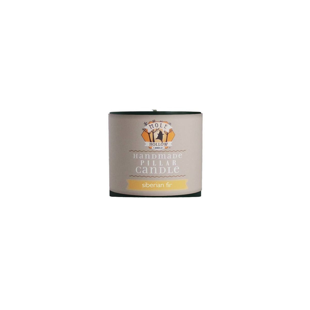 Siberian Fir Scented Pillar Candles: 3x3"