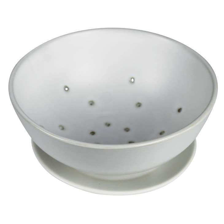 Drift Berry Bowl with Saucer