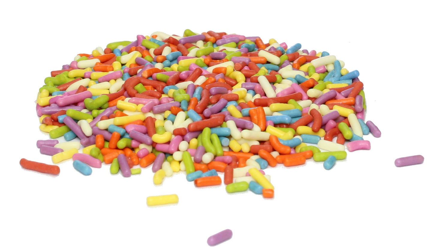 Naturally Colored Rainbow Sprinkles 3.1 Oz.