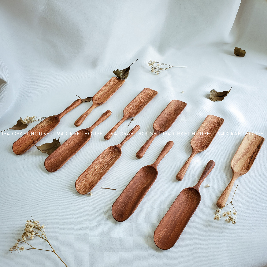 Handcarved Wooden Coffee Spoon - Measuring Spoon