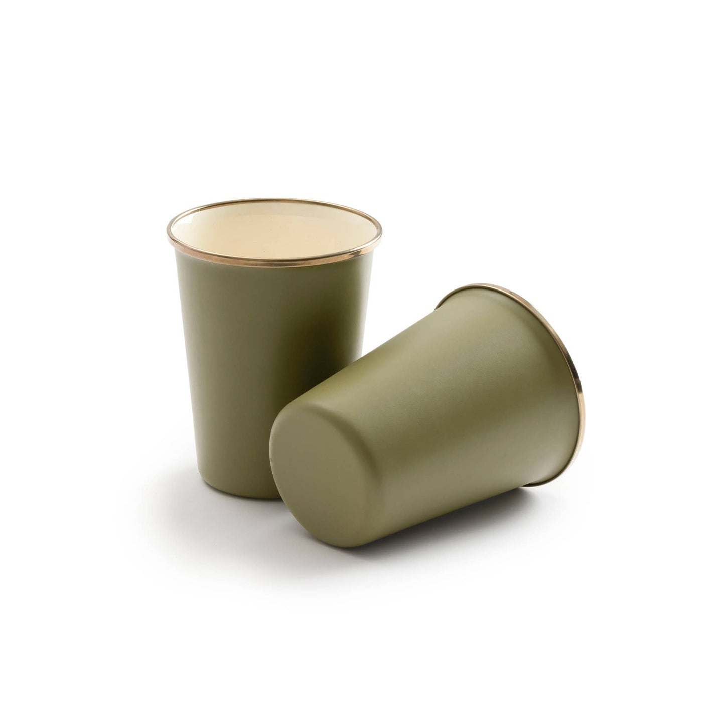 Enamel 2-Tone Tall Cup