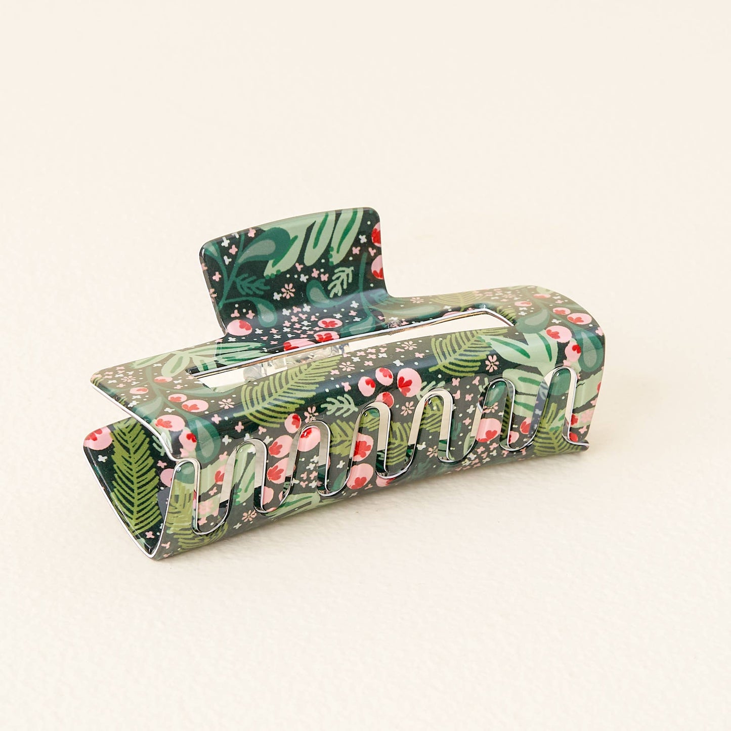 Claw Clip-Jolly Sprig Green