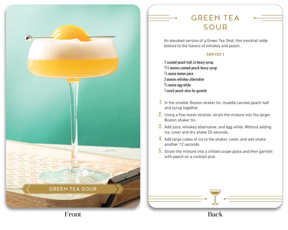Make It a Mocktail Recipe Deck by Derick Santiago
