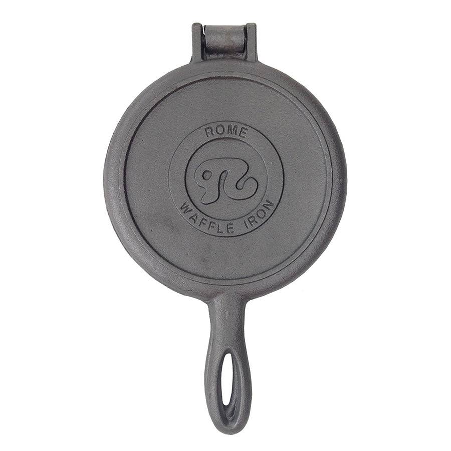 Old Fashioned Waffle Iron - Cast Iron