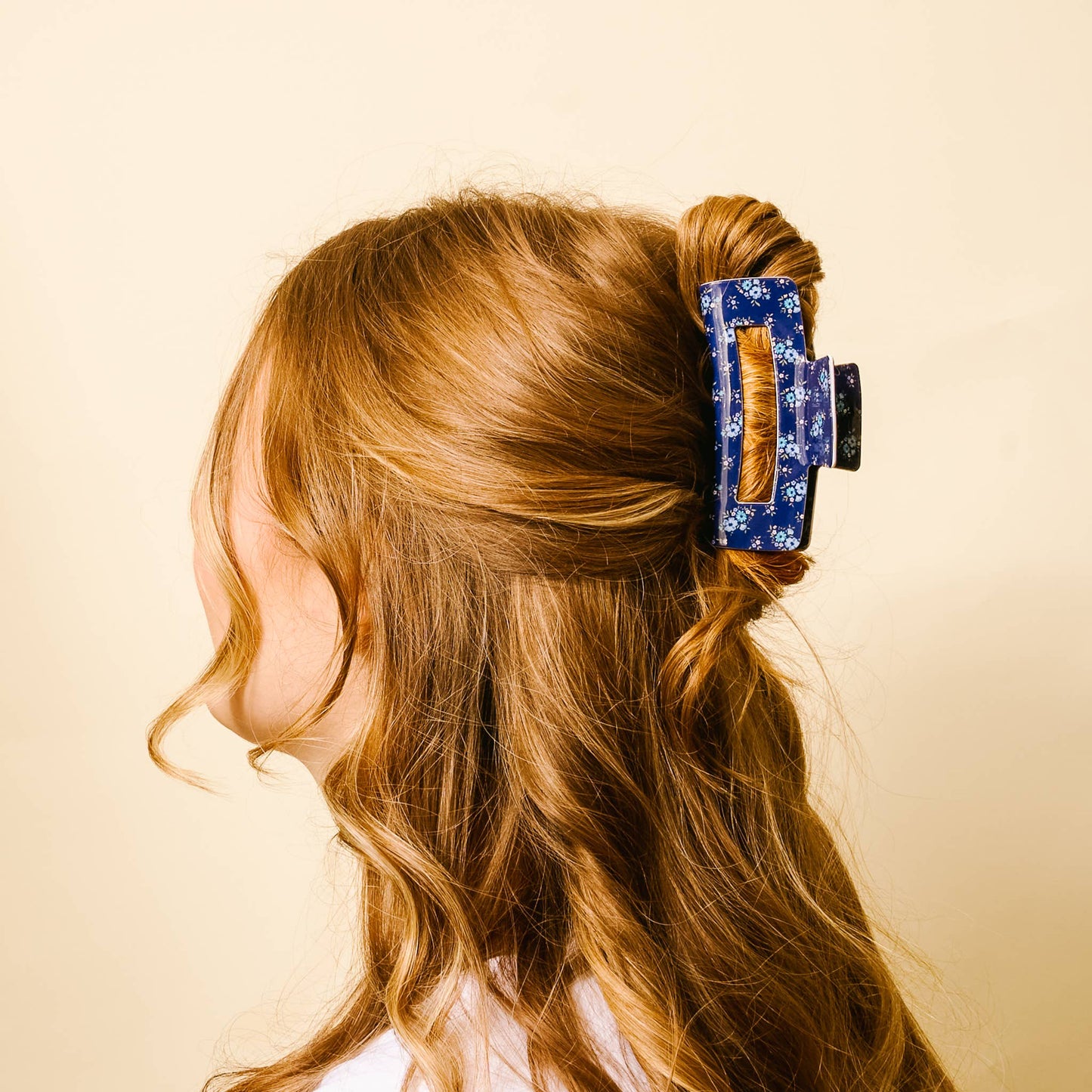 Claw Clip-Endless Daydream Navy