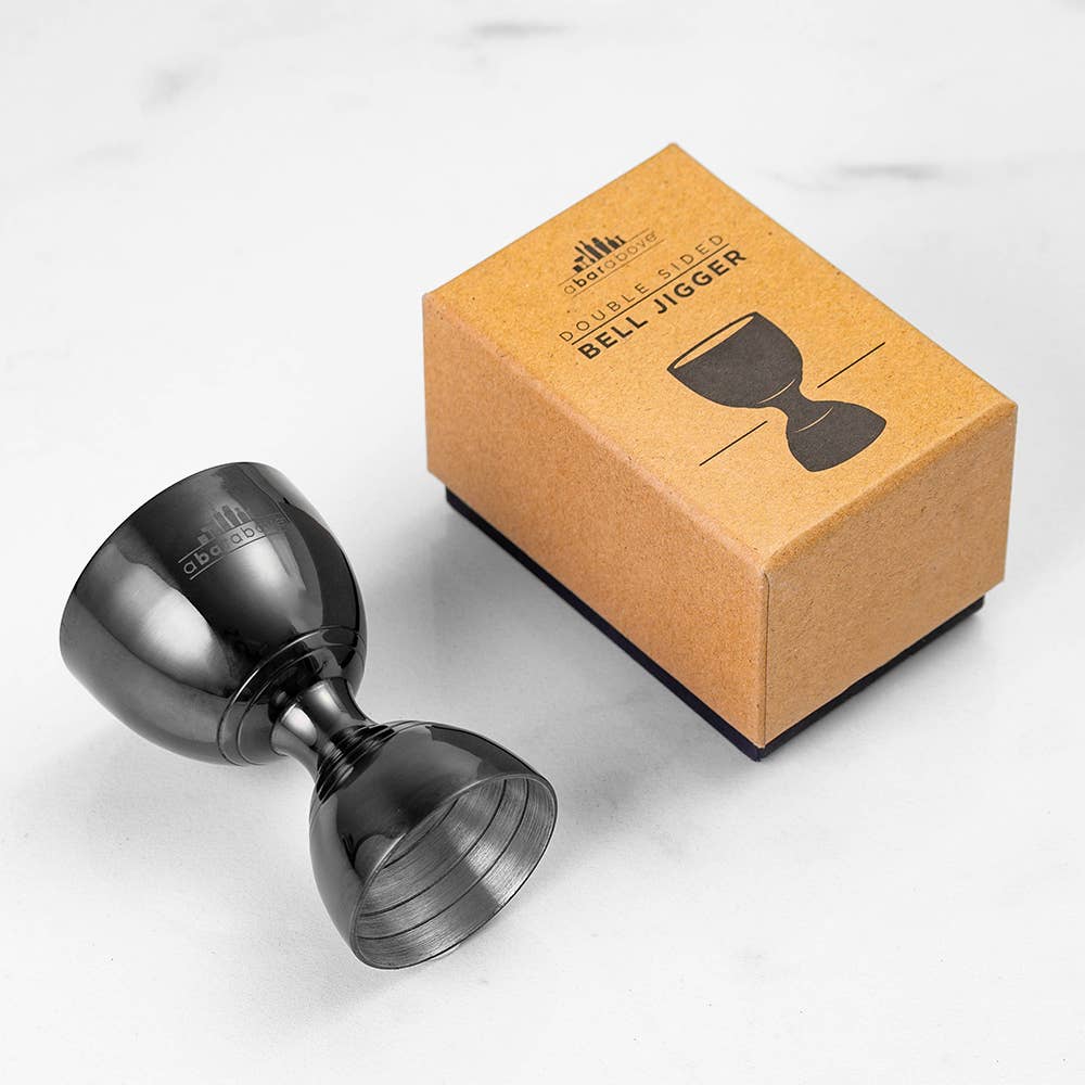 Bell Jigger, 2 ounce Black