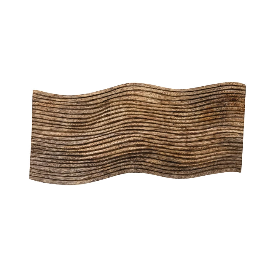 Grooved Mango Wood Cheese Board