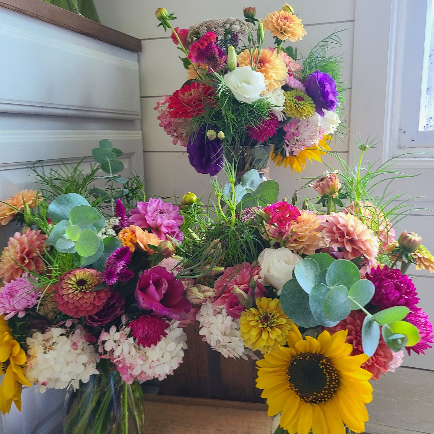 Thurday, September, 18th 6pm Crooked Row Acres Flower Bouquet Workshop