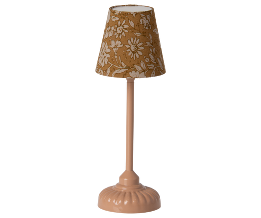 Vintage floor lamp, Mouse -Dark powder