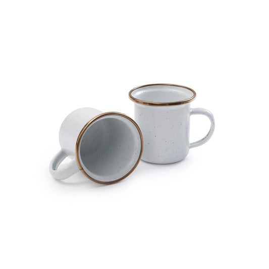 Enamel Espresso Cup-Eggshell