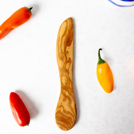 Olive Wood Jam Spreader