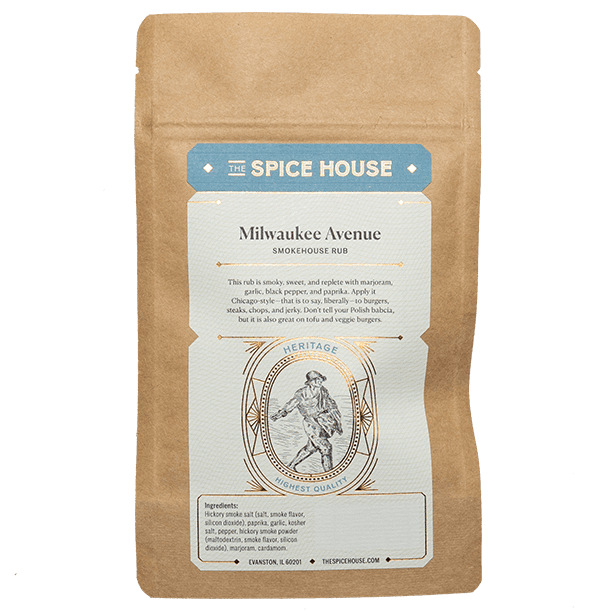 Milwaukee Ave Smokehouse Rub: 6 pack, Jar, 1/2 Cup, 3.2 oz.